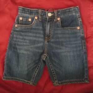 Levis Blue Jean size 7 playing school hangout boy shorts